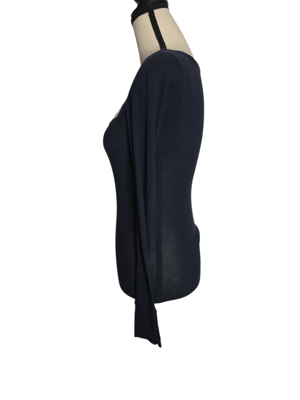 Hollister Navy Long Sleeve Top - Picture 2 of 4